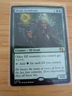 MTG Elvish Archdruid 0655 J25 Foundations M/NM Free UK P&P - Image 1