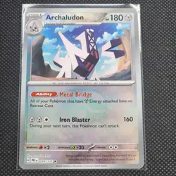 Archaludon - 070/131 - Masterball Holo - Prismatic Evolutions - Pokemon - NM/M - Image 1