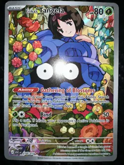 Erika’s Tangela 218/217 Illustration Rare PokemonTCG Me2.5: Ascended Heroes - Image 1