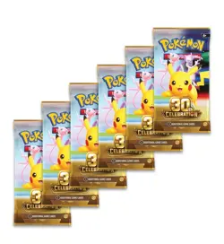 PRE-SALE Pokemon TCG 30th Celebration Booster Bundle - 6 Booster Packs pre order - Image 3