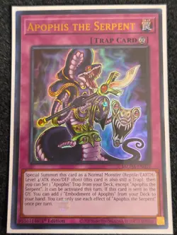 Yugioh Apophis The Serpent MZTM-EN010 Ultra Rare 1st Ed NM - Image 1