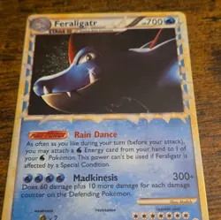 Pokemon TCG Feraligatr PRIME Heartgold & Soulsilver 108/123 Holo UR 140HP - Image 1
