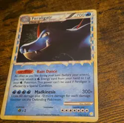Pokemon TCG Feraligatr PRIME Heartgold & Soulsilver 108/123 Holo UR 140HP - Image 3