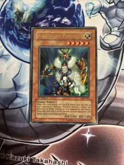 (51) Yugioh Airknight Parshath LOD-062 Ultra Rare 1st Ed MP/HP - Image 1