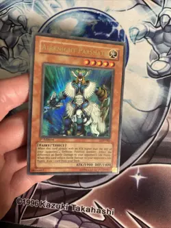 (51) Yugioh Airknight Parshath LOD-062 Ultra Rare 1st Ed MP/HP - Image 2