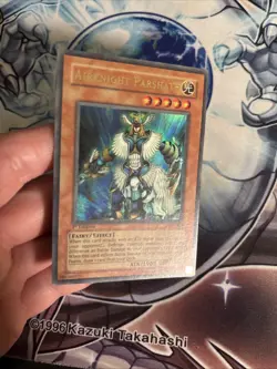(51) Yugioh Airknight Parshath LOD-062 Ultra Rare 1st Ed MP/HP - Image 3