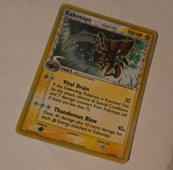 Pokemon TCG Kabutops 9/110 Holon Phantoms Delta Holo Rare 100HP EN - Image 1