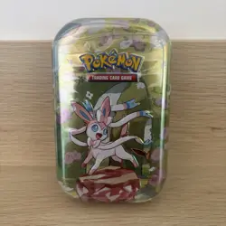 Pokemon Prismatic Evolutions Mini Tin Scarlet & Violet Sylveon Brand New - Image 1