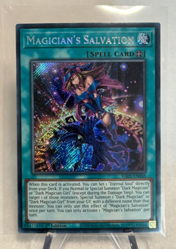 Yu-Gi-Oh! Magician's Salvation RA01-EN068 Secret Rare 1st Edition - Image 1