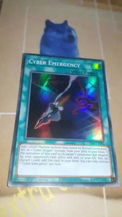Cyber Emergency GEIM EN042 Super Rare 1st Edition Yugioh - Image 1