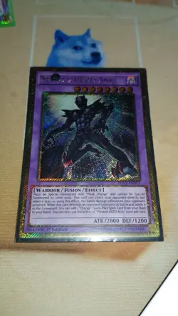 Masked Hero Anki PGL2 EN011 Gold Secret Rare 1st Edition Yugioh - Image 1
