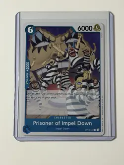 Prisoner of Impel Down OP16-042 R The Time of Battle Foil English One Piece - Image 1