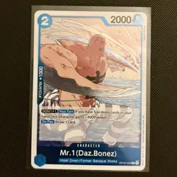 The Time of Battle One Piece CCG Mr.1 (Daz.Bonez) #OP16-054 - Image 1