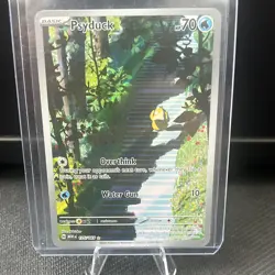 Pokemon TCG Psyduck 175/165 SV Scarlet & Violet 151 Illustration Rare Holo - Image 1