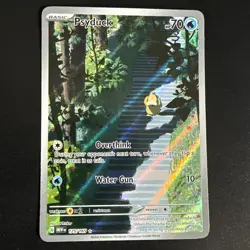 Pokemon TCG Psyduck 175/165 SV 151 Illustration Rare Holo English - Image 3