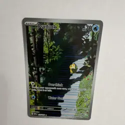 Pokemon TCG Psyduck Illustration Rare Holo 175/165 SV 151 EN 2023 - Image 3