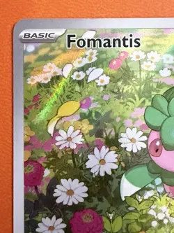 Fomantis 085/084 Pokemon TCG Pitch Black Illustration Rare English - NM - Image 2