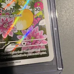 Fomantis 085/084 Pokemon TCG Pitch Black Illustration Rare English - NM - Image 2
