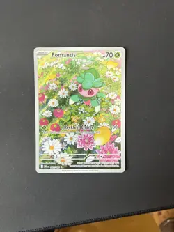 Fomantis 085/084 - Illustration Rare - Pitch Black - Pokemon TCG - Image 1