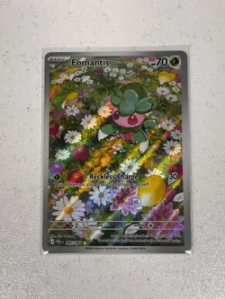 Fomantis - 085/084 - Illustration Rare - Pitch Black - Pokemon Card - Image 1