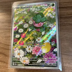 Fomantis - 085/084 - Illustration Rare - Pitch Black - NM/M - Pokemon Card - Image 5