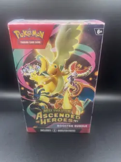 Resealed Ascended Heroes Booster Bundle Opened Box And Packs Read Description - Image 1