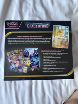 Pokemon TCG Mega Evolution—Chaos Rising Pokemon Centre Elite Trainer Box - Image 3
