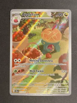Appletun 211/191 - Illustration Rare - Surging Sparks - Pokemon Card TCG - Image 2