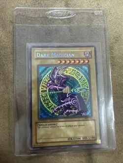 YUGIOH Dark Magician BPT-001 Secret Rare Limited Edition MP - Image 1