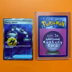 Energy Switch 107/084 Ultra Rare - Pitch Black - NM - Pokemon Card English - Image 1