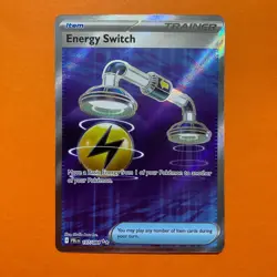 Energy Switch 107/084 Ultra Rare - Pitch Black - NM - Pokemon Card English - Image 2