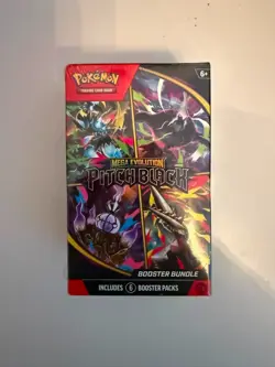 Pokemon TCG Mega Evolution Pitch Black Booster Bundle Box (6 Packs) Fast ship - Image 1