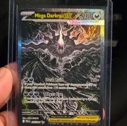 Mega Darkrai EX 116/084 PBLn Full Art Holo 280 HP English Pokemon Card - Image 1