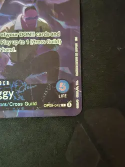 One Piece Card Game Buggy Leader Parallel OP09 042 2nd ANNIVERSARY - Image 5