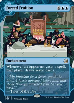 NM - Forced Fruition [WOT - 18] Wilds of Eldraine: Enchanting Tales - Image 1