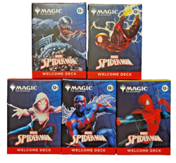 MTG Spider-Man Welcome Decks Set of All 5 Decks *FACTORY SEALED* NEW UNOPENED - Image 1