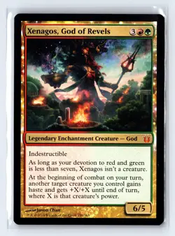 MTG Xenagos, God of Revels (Regular) #156 Born of the Gods - Image 1