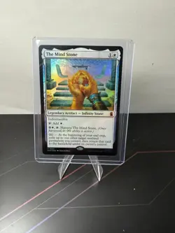 The Mind Stone 21 Mythic Marvel Super Heroes Magic: The Gathering Foil Near Mint - Image 1