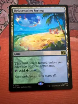 Rejuvenating Springs (Surge Foil) 260 Holo Commander: Marvel Super Heroes NM - Image 1