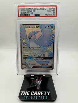 2019 Pokemon Sun & Moon Hidden Fates - #SV54 Articuno Full Art GX Holo - PSA 10 - Image 1