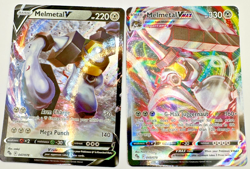 Pokemon Karte TCG Melmetal VMAX 047+048/078 Pokemon GO Holo Rare Englisch NM - Image 1