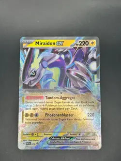 Miraidon ex 028 Holo Promo Scarlet & Violet Promo Pokemon Near Mint DE - Image 1