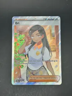 Eri 136/131 Holo Ultra Rare Prismatic Evolutions Pokemon Near Mint EN - Image 1