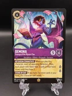 Demona - Scourge of the Wyvern Clan 55/204 Whispers in the Well Regular - Image 1