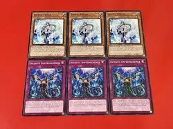 3x Infinite Impermanence + 3x Effect Veiler | NM | YuGiOh! - Image 1