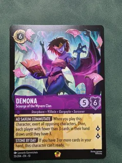 Demona Scourge of the Wyvern Clan 55/204 Whispers in the Well Regular - Image 1
