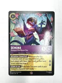 Demona - Scourge of the Wyvern Clan 55/204 Whispers in the Well Regular - Image 1