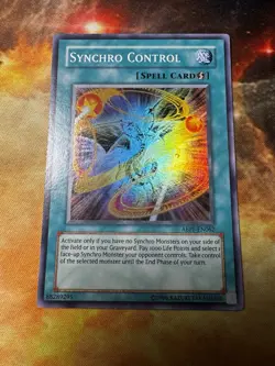 Synchro Control ABPF-EN062 Near Mint Unlimited Super Rare Spell Yugioh - Image 2