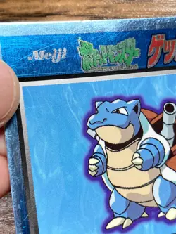 Pokemon Meiji Get Card Blastoise Pocket Monsters 1997 Japan - Image 2