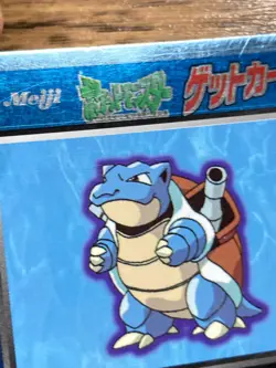 Pokemon Meiji Get Card Blastoise Pocket Monsters 1997 Japan - Image 3